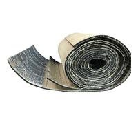 ZESLIV 50x300cm Tapis d'isolation Isolant de Voiture Mousse Acoustique Voiture Alubutyl Auto-adhésif Insonorisation Isolation Acoustic Foam Car Deadening Proofing 5mm