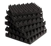 ZESLIV Lot de 10 mousses alvéolées 50 x 50 x 3 cm - Isolation acoustique