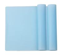 ZESLIV Lot de 2 sets de table en silicone, sets de table pour enfants, tapis de table en silicone antidérapant, imperméable à l'eau résistant à la chaleur, antidérapant, cuisine facile à nettoyer