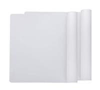 ZESLIV Lot de 2 sets de table en silicone, sets de table pour enfants, tapis de table en silicone antidérapant, imperméable à l'eau résistant à la chaleur, antidérapant, cuisine facile à nettoyer