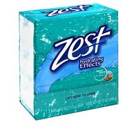 Zest 3 Bar Aqua Pure Soap, 4 oz by Zest