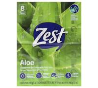Zest 8-Bar Bath Size Soap, Fresh Aloe, 4 Ounce by Zest