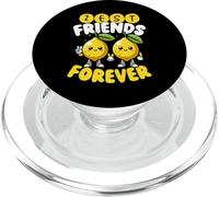 Zest Friends Forever Cute Lemon Pun Best Friends PopSockets PopGrip pour MagSafe