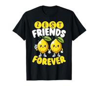 Zest Friends Forever Cute Lemon Pun Best Friends T-Shirt