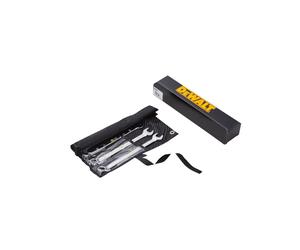 ZESTAW 18 SZT KLUCZY PŁASKO-OCZKOWYCH DEWALT DWMT19237-1
