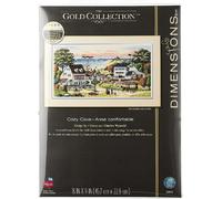 Zestaw do haftu krzyżykowego Dimensions "Gold Collection, Cozy Cove", 45,7x22,8cm