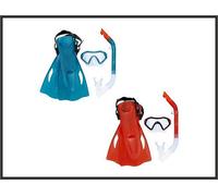 Bestway Kit masque, tuba et palmes Crusader – Taille 37-41