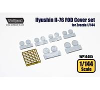 Zvezda Kit d'accessoires Ilyushin Il-76 FOD Cover pour Zvezda 1/144 WP1440