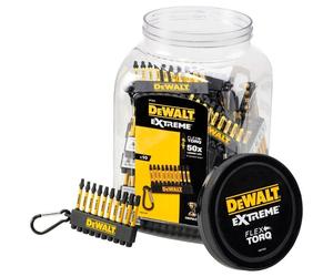 Zestaw KoÅ¿cÃ³wek Flextorq 10cz. Ph/pz 57mm Brelok - Dewalt