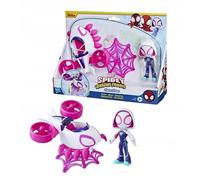 ZESTAW Spidey Amazing Friends GHOST SPIDER HELIKOPTER FIGURKA Wiek 3+ Lata Hasbr