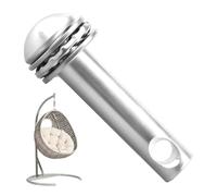 Zestecho Boulon Fauteuil Suspendu 8cm avec Roulement Fixation Hamac | Matériel Suspension pour Balançoire Fauteuil Pivotant Hamac Extérieur, Pièce de Remplacement Robuste Facile à Installer