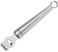 Zesteur À Citron/Grattoir À Zeste Avec Couteau À Cannelier,Longueur : 17,5 Cm,Acier Inoxydable,Glory,Argenté,18302270