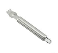 Zesteur d'agrumes en acier inoxydable pour citron, orange, citron vert et pamplemousse - Outil de cuisine ergonomique avec boucle de suspension pour garniture de cocktail et accessoires de bar