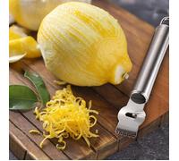 Zesteur de citron, 1 pièce, râpe agrume en acier inoxydable, ustensiles de cuisine, accessoires de cuisine, gadgets de cuisine