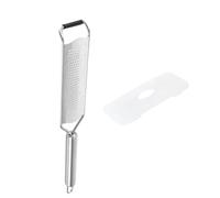 Zesteur de citron professionnel avec prise en main confortable en acier inoxydable, râpe à fromage avec poignée ergonomique