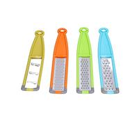 Zesteur de légumes en acier inoxydable, râpe à fromage, trancheur de nourriture, broyeur de pommes de terre pour la cuisine, outil multifonctionnel Durable avec anneau de