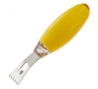 Tefal K2080514 Fresh Kitchen Zesteur Acier Inoxydable Jaune 13,4 x 3,2 x 3,2 cm