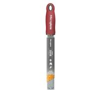 Microplane Zester Zesteur-râpe Rouge, Acier inoxydable
