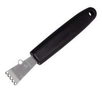 Zesteur professionnel d'agrumes avec canneleur inox Vogue Gris G