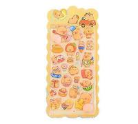 Zestivra Autocollant 3D Capybara - 3D Doux et drôle - Autocollants Capybara mignons pour - Autocollants animaux de dessin animé - Pour livres scolaires, trousse, tasse à eau, maternelle, école