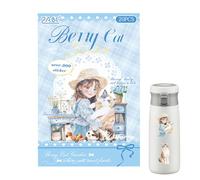 Zestivra Autocollants pour planificateurs | Matériaux de scrapbooking imperméables - Autocollants de journal esthétiques | À utiliser avec des calendriers, des agendas, des livres, des carnets et