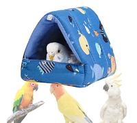 Zestivra Avian Comfort Haven - Niche à oiseaux douillette en peluche pour perroquets | Literie chaude pour inséparables, perruches ainsi que petits et moyens oiseaux