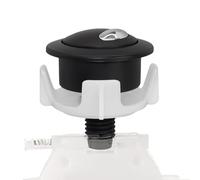 Zestivra Bouton Poussoir WC,Couvercle de Pousseur Étanche pour WC | Deux Pièces de Rinçage pour Réparation d'Étanchéité Réservoir Maison Particuliers Locataires Appartements Salle