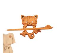 Zestivra Broche Pin En Bois Pour Femmes | Corsage Avec Un Motif D'Animaux | Épingle En Bois D'Animaux Mignonne - Pour Porter Sur Veste Manteau Pull Écharpe Châle Col Ainsi Que Lors De Banquet Et Fête