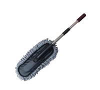 Zestivra Brosse à poussière pour voiture | Fournitures de balai télescopique multifonction - Brosse de lavage de voiture douce | Pour voiture, camion, SUV, moto, intérieur familial, garage, intérieur