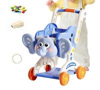 Zestivra Caddie De Courses pour - Jeu d'Imitation Chariot de Courses | Ensemble De Jouets Nourriture Réaliste,pour De 3 Ans Et Plus Garçons Et Filles Cuisine Épicerie Magasin Marché Maison