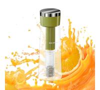 Zestivra Carafe à thé glacé - Carafe distributeur d'infuseur de voyage, unité de filtration de boissons 750 cc, appareil de bureau intérieur et extérieur, article cadeau, récipient d'eau | Cafetière