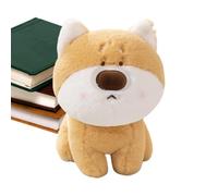Zestivra Cartoon Shiba - Jouet de de Chien Mignon, Chiot en Peluche coloré Doux | Jouet d'oreiller complémentaire de Voyage de Voyage, Peluches de Confort Portables pour Les Dormant en