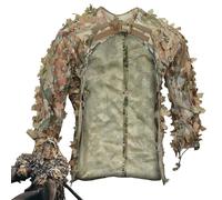 Zestivra Costume de ghillie de camouflage - Costume de buisson réaliste