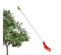 Zestivra Coupe-branches ergonomique pour l'élagage, élagueur avec manche télescopique pour tailler les arbres, pour cueillir des branches, pour les arbustes, les buissons, les épines