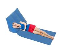 Zestivra Coussin Gonflable de Camping, Coussin Gonflable Triangulaire pour Camping, Gonflable avec Pompe à Pieds, léger, Portable, Coussin de Plage épais pour l'extérieur