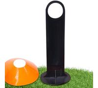 Zestivra Disque de Football Portable Disc Standard-Black Training Disc Stand, Agility Marketing Stand | Stockage correctement empilé et ordonné des équipements Sportifs, léger, Robuste, insérer