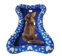 Zestivra Flotteurs pour Chiens De Piscine,Accessoire Flottable pour Monter pour Animaux Domestiques | Matelas Aquatique À Design Gonflable pour Natation Plage Lac Baignoire Activités Extérieures