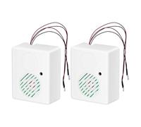 Zestivra Halloween Sound Box - Voice-Activated Prop, LED Speaker Machine | 2X Horror Sound Sensor with Screaming Effects, Color-Changing Light for Haunted Setup, Party Trick, Scary Room Decor