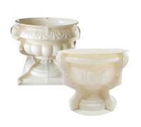 Zestivra Jardinière de Jardin en Ciment - Outil de Fabrication d'artisanat d'art de, de récipient de Fleur, Fabrication de Pot de Fleur, à, Forme de Moulage Robuste, Fourniture de br