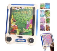 Zestivra Jeu de labyrinthes Portable, Jeu de Balle de Labyrinthe | Games de Puzzle de Boule de Labyrinthe avec Son et lumière,Jouet de Voyage Amusant, activités d'apprentissage éducatif préscolaire