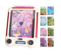 Zestivra Jeu de Puzzle de Labyrinthe, Jeu de Labyrinthe Portable - Games de Puzzle de Boule de Labyrinthe avec Son et lumière | Jouet de Voyage Amusant, activités d'apprentissage éducatif préscolaire