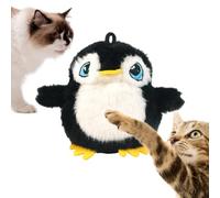 Zestivra Jouet Interactif Oiseau Qui Gazouille pour Chat,Accessoire Interactif USB Rechargeable pour Chaton - Oiseau Anime avec Gazouillements Et Battements d'ailes pour Chaton,pour Animaux de