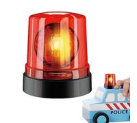 Zestivra Jouet léger d'avertissement - Accessoire de sirène Clignotante magnétique | Firetruck Sound Light avec LED pour Les Party Fun, Toy Car Decoration, Play Role, Sceed Scene Playset, Célé