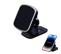 Zestivra Magnetic Sticker Phone Holder - Car Mobile Mount, Dashboard Magnet Clamp, Universal Cell Stand | Strong Secure Grip for Vehicle Center Console Navigation Hands-Free Driving Convenience