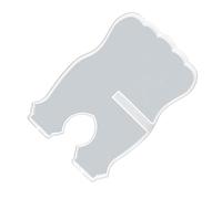 Zestivra Moule Silicone Serre-Livre,Outil pour plâtre et résine époxy - Moules pour Support de Lecture en résine époxy - pour l'artisanat, Les Arts, Les fêtes, la Maison, Le Bureau, la décoration,