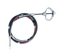 Zestivra Outil Flexible de Détartrage | Nettoyeur à Arbre Puissant - Chaîne Rotative Polyvalente de Détartrage pour Jardin, Toilette, Extérieur, Restaurant, Salle de Bain et