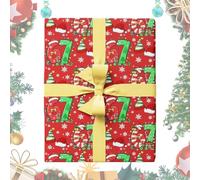 Zestivra Papier cadeau de Noël amusant 67, accessoires de papier cadeau de vacances - Papier cadeau, pour planificateur de fête, organisateur, collègues, club social, anniversaire
