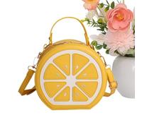 Zestivra Sac Tote Sac Tote Grande Capacité Forme de Quartier de Citron
