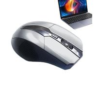 Zestivra Souris optique sans fil - Souris ergonomique 2,4 G, accessoire informatique USB | Appareil élégant alimenté par batterie, pointeur 1200 DPI pour ordinateur portable, projets scolaires, bureau