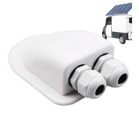 Zestivra Support PV ABS - Boîte de jonction solaire, support de montage, support de panneau | Intégration de câblage modulaire, configuration fiable du système d'énergie pour l'installation solaire